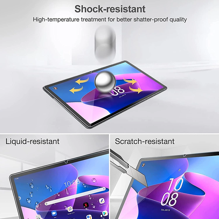Anti-Fingerprint HD Clear Tempered Glass Screen Protector for Lenovo Tab M10 10.1 Inch 3rd Generation 2022